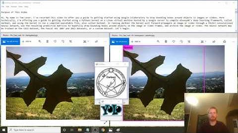 Detecting Objects in Images and Videos Using darknet and YOLOv3 CNNs