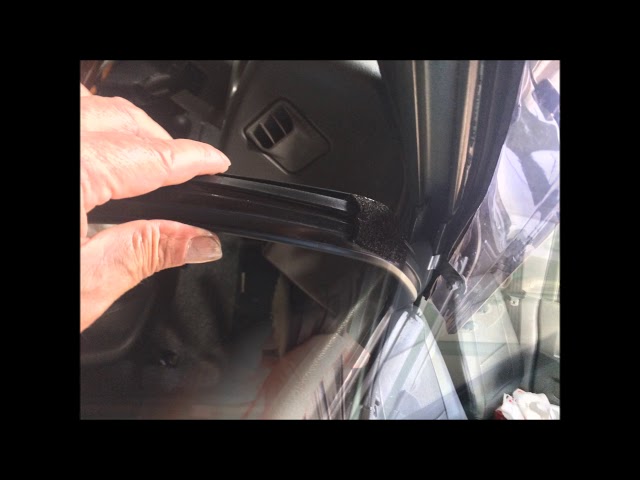 ジムニー フロントドアガラスのラン 83661-82ca0 スズキ純正 - YouTube