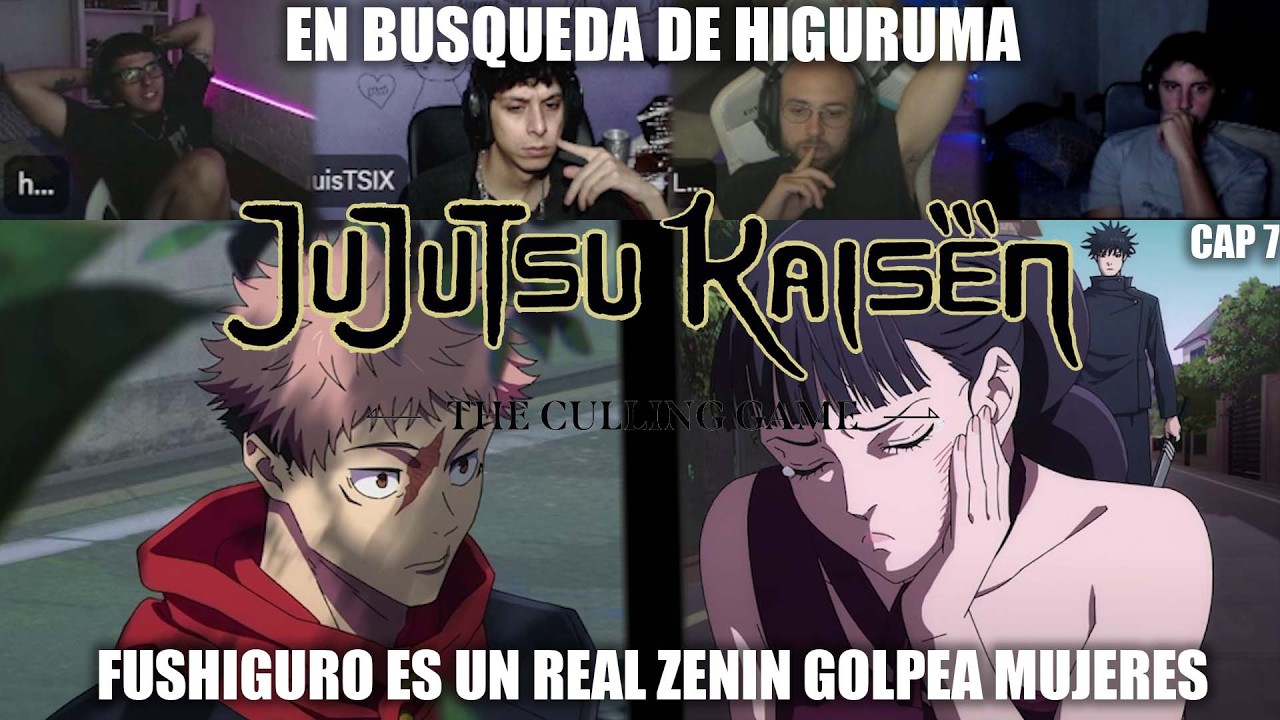 BUSCANDO A HIGURUMA! FUSHIGURO ES ZENIN! JUJUTSU KAISEN S3 CAP 7 HAICREW