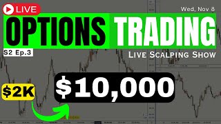 ? LIVE Trading Options Scalping S&P500