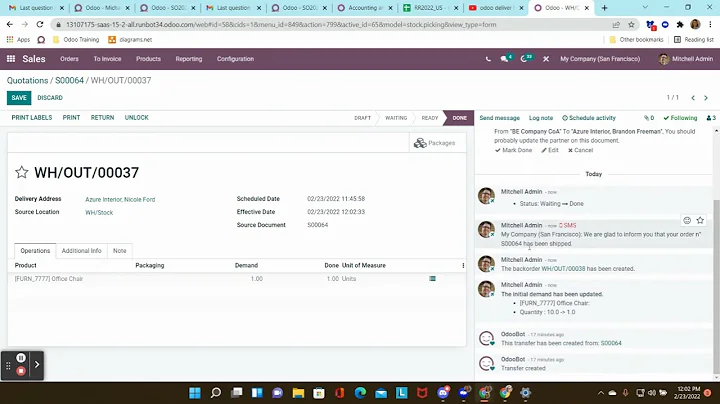 One Invoice Multiple Delivery Addresses