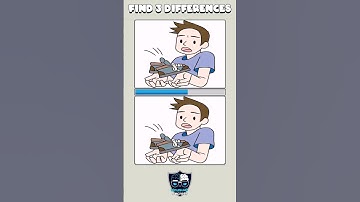 Can you find 3 differences between the two images | Challenge #5 | #emoji_quiz #find_differences