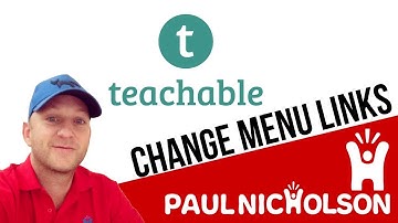 Teachable Quick Tip - How To Change Navigation Menus