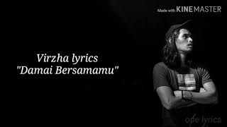 Damai Bersamamu lyrics Virzha