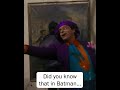 Did you know that in batman