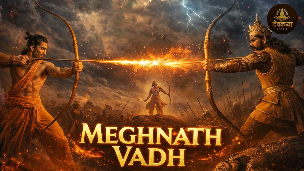 Lakshman vs Meghnath Full Battle | Indrajeet Vadh | Ramayana Epic War Scene