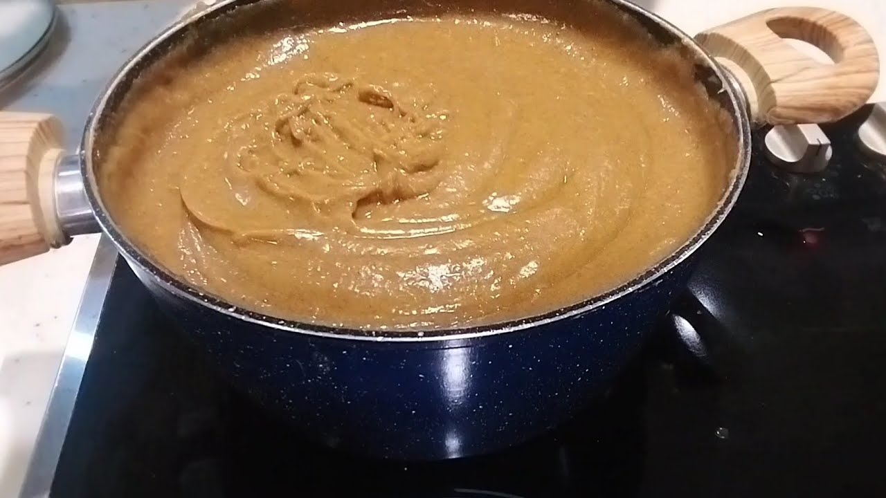 Asidah Tamar//Dodol Kurma//Makanan Arab//TKWARAB