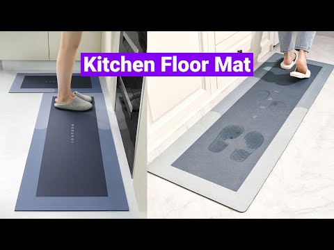 L-Shaped Kitchen Floor Mat, L-Shaped Mat