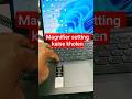 Windows 11 Mein Magnifier Kaise Open Kare 🔍 | Easy Trick