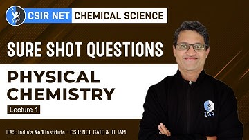 Group Theory Sure Shot Questions | Physical Chemistry CSIR NET