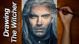 [Pencil Drawing#1 - The Witcher] Geralt of Rivia (Henry Cavill) / Art Chomo