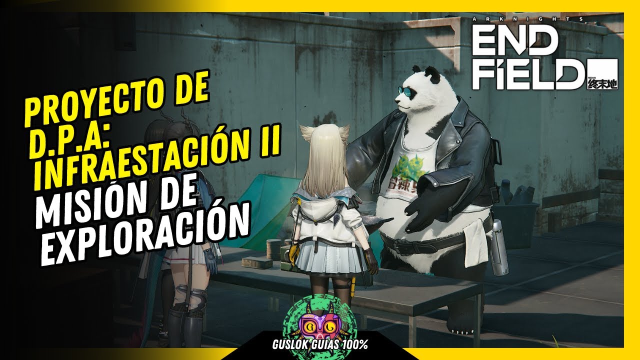 Proyecto de D.P.A.: Infraestación II – Misión de exploración Arknights Endfield 💯 Guía 100% 🏆
