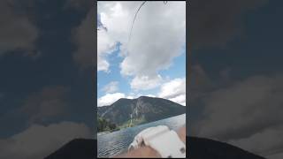 Рыбалка на озере в Австрии. Форель даёт жару🔥 #fishing #рыбалка  #форель  #спінінг #angeln