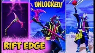How To Unlock Secret Rift Edge Pickaxe In Fortnite New Drift Skin Stage 4 Challenge