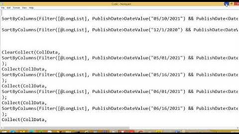 Lesson155 -  Delegable and Non Delegable Functions Date Column - Power Apps 1000 Videos