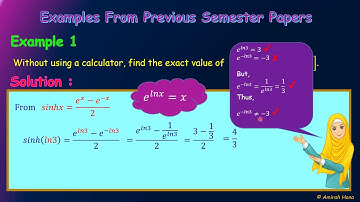 definition of inverse hyperbolic functions (formula & example 1)