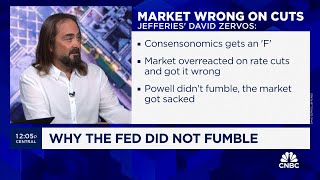 Overreliance on the Fed caused market volatility, says Jefferies' David Zervos
