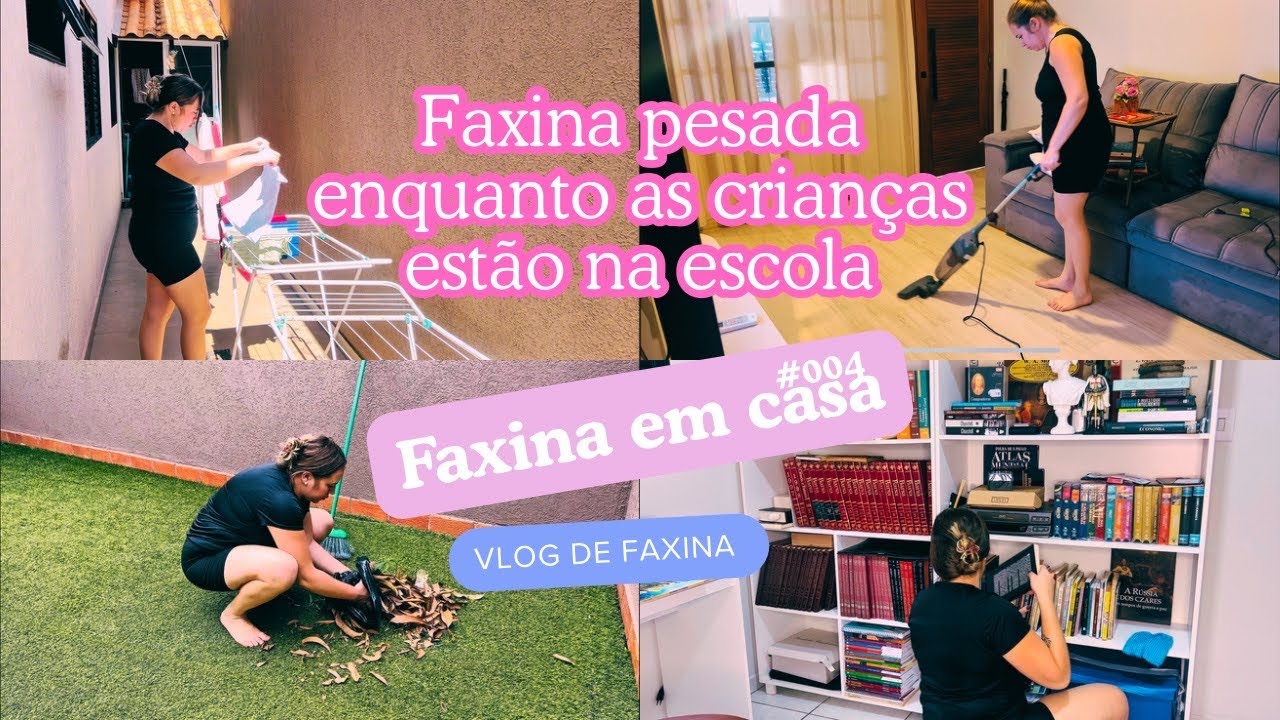 VLOG DE FAXINA EM CASA 🧼✨ | Minha casa estava um caos + Rotina de Dona de Casa