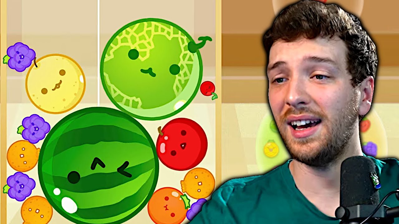 Playing The Watermelon Game... (Suika Game)