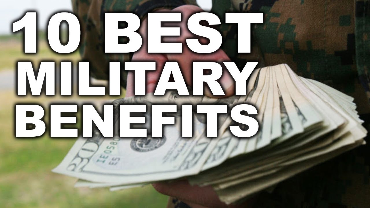 ⁣TOP 10 Financial Benefits of Military Service