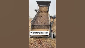 Vibrating screen #quarry #machine #equipment #sock #mining #sand #screeningmachine #screen #feeder