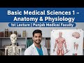 Lecture no 1Introduction to Anatomy and Physiology PMF Basics Medical Sciences 1Chuzza Services