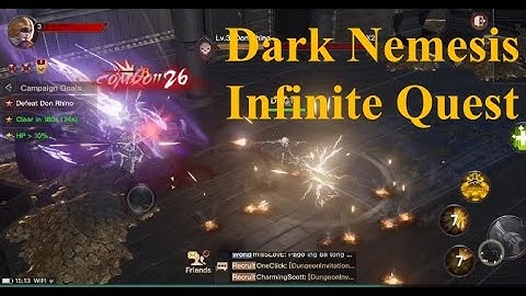 Dark Nemesis: Infinite Quest (CBT) || Game RPG Đồ Hoạ Đẹp