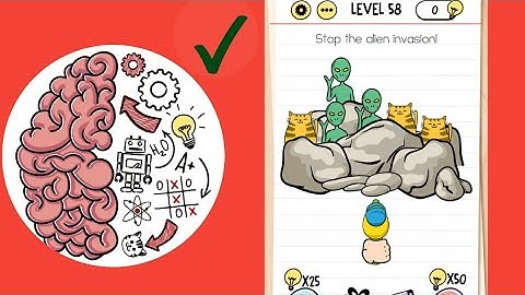 Brain test level 51,52,53,54,55,56,57,58,59,60 walkthrough