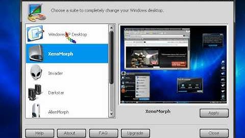 How to get 5 free awesome Alienware Themes For Windows XP/Windows 7