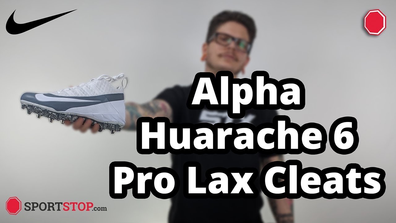 nike alpha huarache 6 pro lax lacrosse cleats