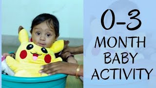 0-3 Months Baby Activity in Tamil | What to do as a parent