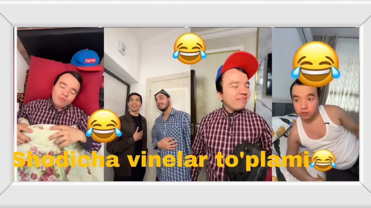 Shodicha eng kulguli vinelar to'plami😂#UzbekVine #VineUz #KulgiliVideo #PrikolUz #TrendUz #FunnyUz