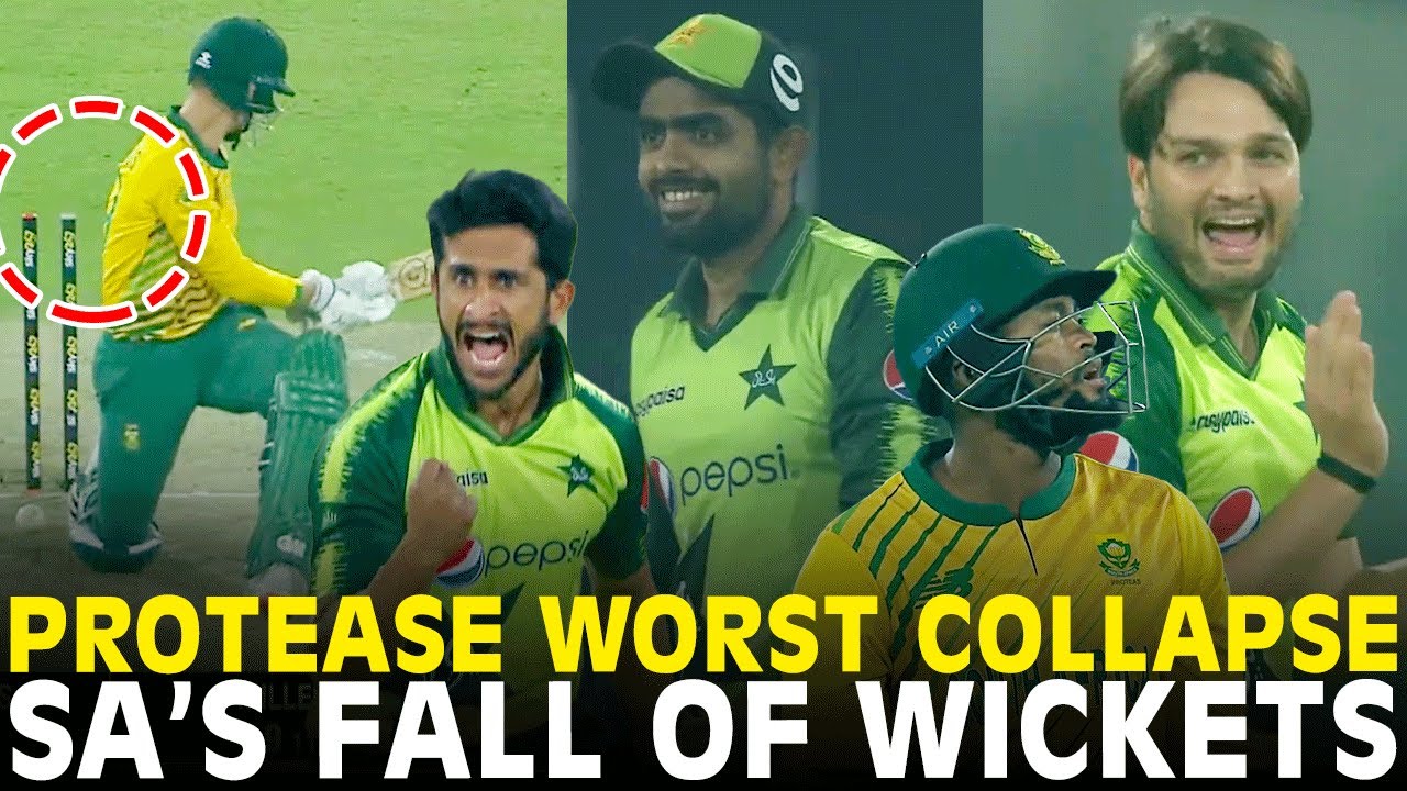 South Africa's Worst Batting Collapse | Proteas 6️⃣5️⃣-7️⃣ at One Stage vs Pakistan | T20I | ME2A