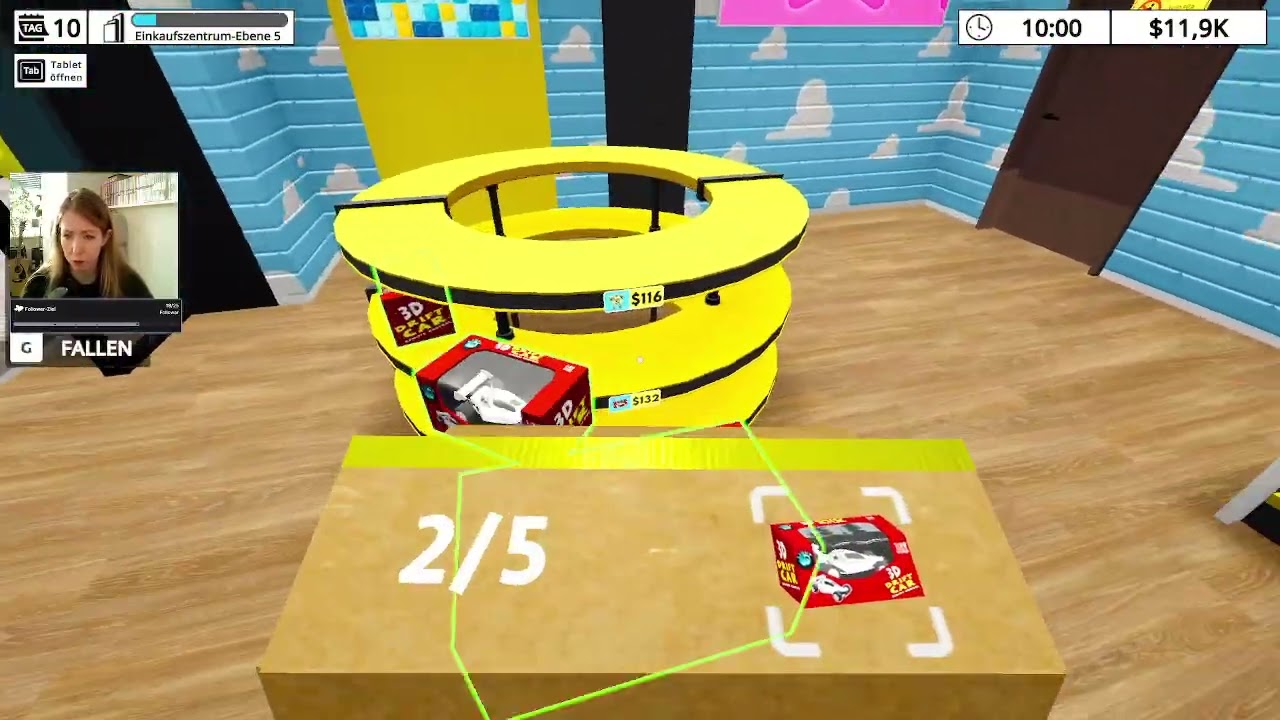 Sonntagsshopping, die Mall hat eröffnet. Tag. 2