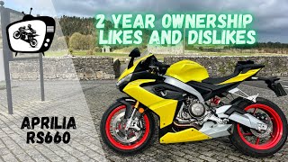 Aprilia RS660 2 years of ownership. My HONEST likes and dislikes.