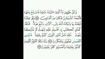 7 - سورة الأعراف ١٧٥-١٧٧ - صلاح البدير
