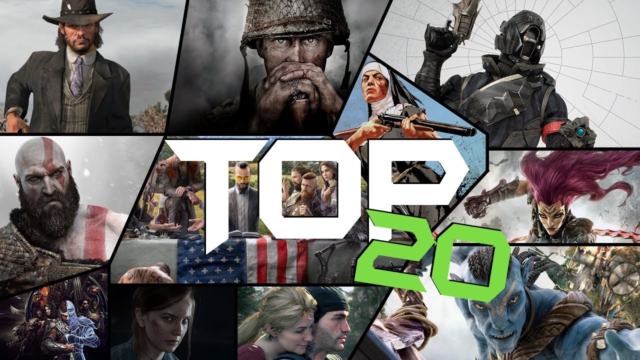 TOP 20 Novih Video Igara U 2017 & 2018 - YouTube
