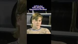 Jeff Healey Talks About His Approach to The Blues - #legend #music #shorts
