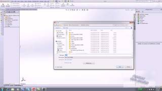 Creating a Part with SolidWorks 2012