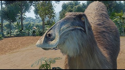Day 283 of adding a Deinocheirus to this park until they