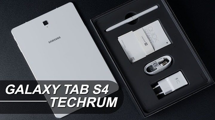 Samsung galaxy tab s4 10.5 inch s-pen đánh giá