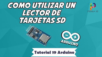 CÓMO UTILIZAR un LECTOR de TARJETAS SD ► ARDUINO [ TUTORIAL 19 ] ✅