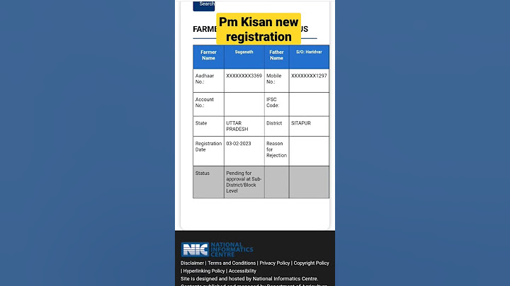 pm Kisan new registration start