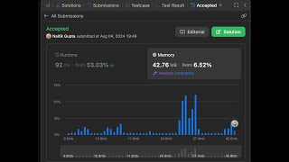 LeetCode Question:1508:-Range Sum of Sorted Subarray Sums|| Medium Tag||Sorting||Two pointers