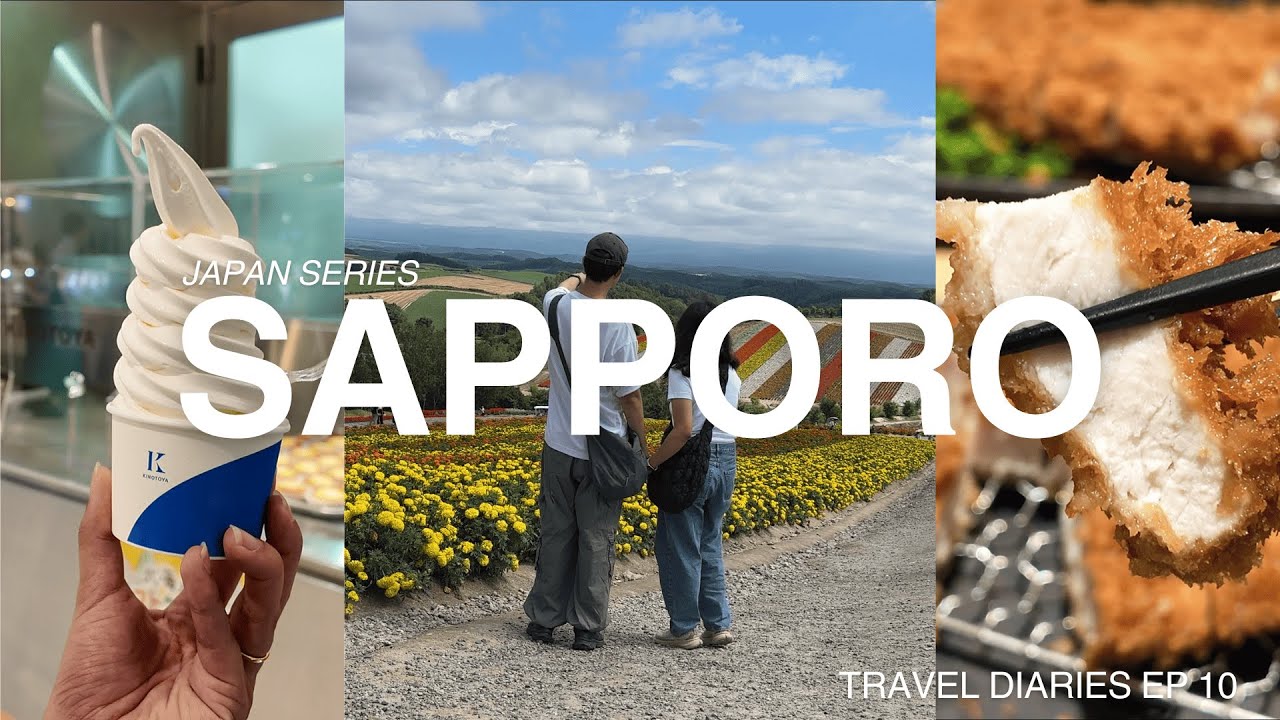 JAPAN VLOG | summer in hokkaido, must try foods and lots of ice cream