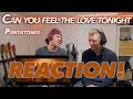 Pentatonix - Can you feel the love tonight (Elton John cover) REACTION! (I DID IT AGAIN!)