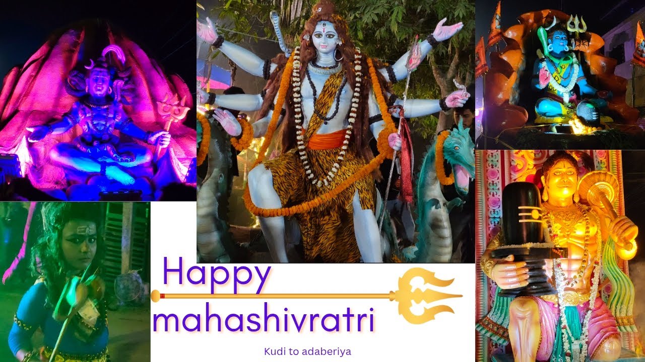 Maha Shivratri (kuddi theke adaberiya) babar mathay jol dhala 🙏#omnamahshivaya  #vlog 🌝🙏#mahadev 