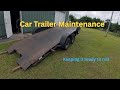 Car Trailer Maintenance