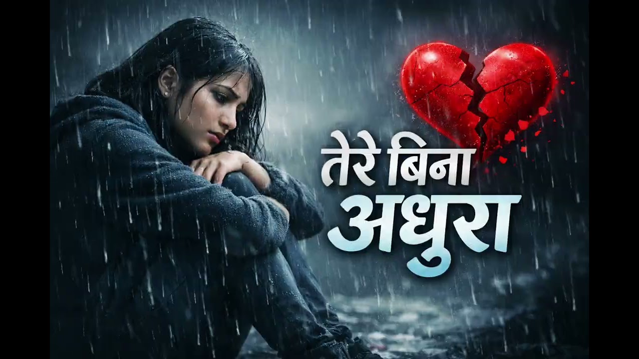 तेरे बिना अधूरा हूँ मैं 💔 | New Hindi Sad Song 2026 | Heart Touching Love Song #sadsong #hindisong 