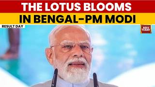 PM Modi Reacts To BJP’s Historic Bengal Victory- 'Lotus Blooms In Bengal' | Bengal Election Results